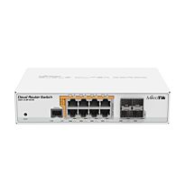 MikroTik Cloud Router Switch 8 Port Gigabit PoE 4SFP | CRS112-8P-4S-IN