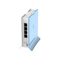 MikroTik hAP Lite Tower 2.4GHz 1.5dBi 4 Port Ethernet WiFi Router | RB941-2nD-TC