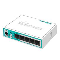 MikroTik hEX Lite 5 Port Ethernet Desktop Router | RB750r2