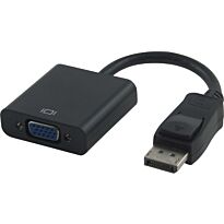 RCT DisplayPort to VGA adaptor - Black