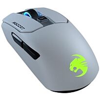 Roccat Kain 202 AIMO White Wireless Optical 16000 dpi Titan-Click RGB Gaming Mouse