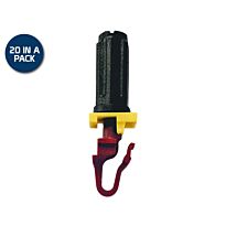 Rackstuds 2.2mm 20 Pack Red