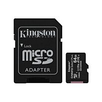 Kingston Micro SD Card Canvas Select Plus 64GB 100MB/S