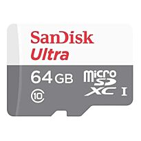 SanDisk Memory Card 64GB MicroSDXC Class 10