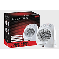 Elektra Comfort Oscillating Fan Heater