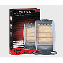 Elektra 3 Bar Halogen Heater