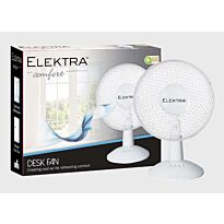 Elektra Desk Fan 30cm