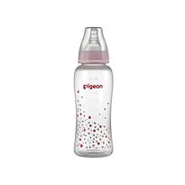 Pigeon 250ml Flexible Streamline Bottle Pink Star