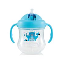Pigeon Mag Straw Cup Matte Blue