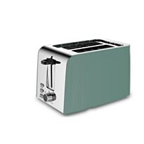 Elektra 850W 2 Slice Plastic Green Toaster