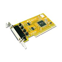 Sunix 2-port RS-232 High Speed Universal PCI Low Profile Serial Board with Power Output