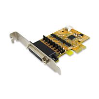 Sunix 4-port RS-232 High Speed PCI Express Board with Power Output