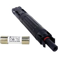Solarix MC4 PV In Line Fuse Holder Cable