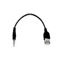 3.5mm Stereo Male To USB Female 10cm