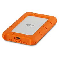 Seagate LaCie Rugged USB-C 4TB Mobile External Hard Drive