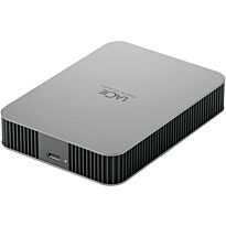 Seagate LaCie 2TB USB 3.2 Gen 1 Type-C External Hard Drive with aluminum enclosure
