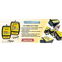 Goldtool Coax Cable Mapper 8 ID Finder with Toner-Handheld testing device designed for CATV and Security Installers