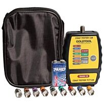 Goldtool Coax Cable Mapper 8 ID Finder with Toner-Handheld testing device designed for CATV and Security Installers