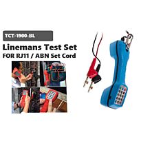 Goldtool Linemans Test Set For RJ11 and ABN Cord set