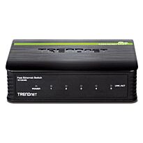 TrendNet (TE100-S5) 5 Port 10 100 Mbps Fast Ethernet GREENnet Desktop Switch