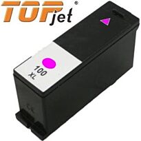 TopJet Generic Replacement Ink Cartridge for Lexmark 100XL LE14N1070BP Magenta