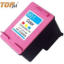 TopJet Generic Replacement Single Tri Colour Officejet Ink Cartridge CC656A for HP901XL