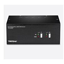 TRENDnet 2-Port Dual Monitor DisplayPort KVM Switch