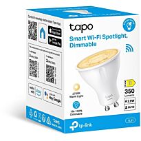 TP-Link Tapo 2.9 Smart Wi-Fi Bulb 2.9W Warm White Dimmable GU10