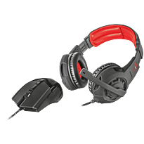 Trust GXT 784 Gaming Headset With Microphone And Mouse Combo