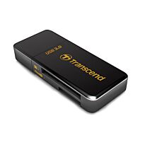 Transcend USB 3.0 Ultra-compact Card Reader - Black