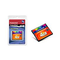 Transcend Ultra Performance 133x Speed Compact Flash Card - 4GB
