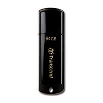 Transcend JetFlash 350 64GB USB 2.0 Piano Black