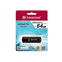 Transcend JetFlash 700 USB 3.0 Super Speed Flash Drive - 64GB