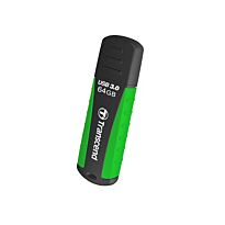 Transcend JetFlash 810 USB 3.0 Super Speed Rugged Flash Drive - 64GB Green