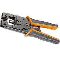 Goldtool Heavy Duty Waterproof F Type Connector Crimping Tool- FOR F type male RG58 RG59 and 6U connectors