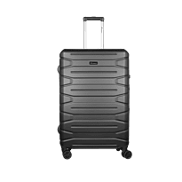 Travelwize Cabana ABS 4-Wheel Spinner 75cm Luggage Black