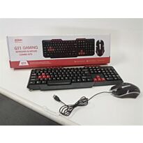 UniQue G11 Gaming Wired 114 Keys USB Keyboard And Ergonomic RGB LED