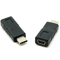 USB Type C to Mini USB Female Connector