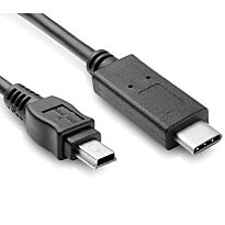 USB Type C to Mini USB