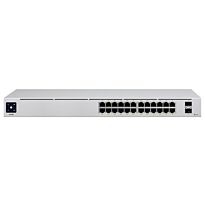 Ubiquiti 24 Port Gigabit 95W 16PoE 2SFP UniFi Switch | USW-24-POE