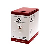 Linkbasic 305M Box Cat5e Solid Red UTP Cable