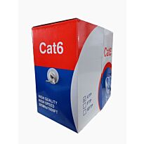 Scoop Unbranded 305m Box Cat6 CCA Grey UTP Cable