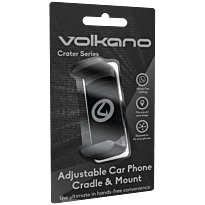 Volkano Crater Series Adjustable Car Cellphone Cradle