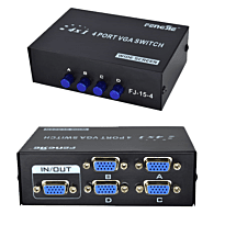 4 Port VGA Switch 4 in 1 out