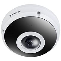 Vivotek FE9380-HV 5MP H.265 Outdoor IK10 Fisheye Network Camera