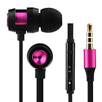 Volkano Alloy series metal earphone - Purple