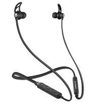 Volkano Marathon Series Bluetooth Earphone with Neckband Black