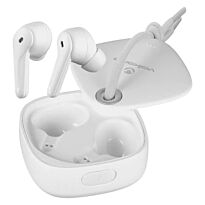 Volkano Ore Series TWS Earphones with Charging Case White