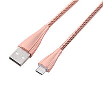 Volkano Fashion Series Cable Micro USB 1.8m Rose Gold