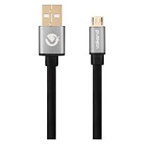 VolkanoX Couple Series Micro USB Premium Twin Pack 1 Meter Black